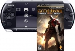 PSP 3008 PB + God of War: Призрак Спарты (PSP)