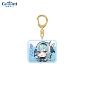 Брелок акриловый Chibi Expressions Character Acrylic Keychain - Eula