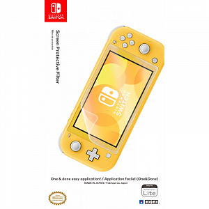 Защитная пленка Hori Screen protective filter для консоли Nintendo Switch Lite (NS2-001U) Hori - фото 1