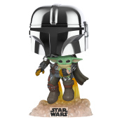 Фигурка Funko POP Star Wars ATG – Mandalorian w/Pin (Exc) (55496)