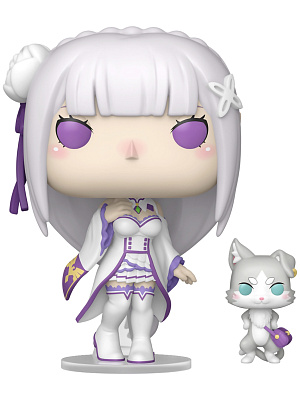 

Фигурка Funko POP Animation: Re:Zero – Starting Life in Another World – Emilia With Puck (2112) (86515) (9,5 см)