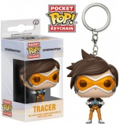 Брелок Funko Pocket POP! Keychain: Overwatch: Tracer 