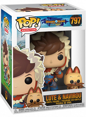 

Фигурка Funko POP Monster Hunter Stories – Lute w/Navirou (46936)