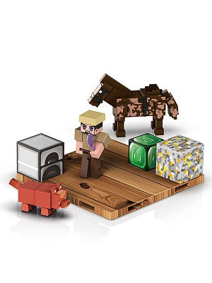 

Конструктор магнитный Minecraft: Mine Return (27 деталей) (MC17308)