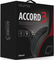 Bluetooth гарнитура Qumo Accord 3 (BT-0020) (Черно-красные)