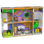 Набор Funko Bitty POP Bitty Box Teenage Mutant Ninja Turtles: Sewer Lair + 2 Bitty POP (Michelangelo + Leonardo) (85537)