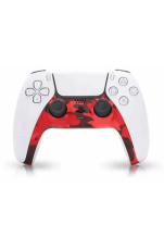 Декоративная насадка для геймпада PS5 DualSence (red camuflage)