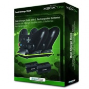 Зарядная станция Dual Charge Dock with 2 Rech. Batteries для Xbox One