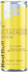 Напиток энергетический Red Bull – The Summer Edition Лайм Судачи (250 мл.)