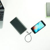 MLL FuseChicken USB Cable to Lightning Rivet Loop 30cm Black (MLL) Пожизненная Гарантия