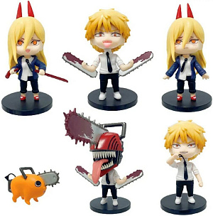 

Фигурка Pocket Maquette - Человек-бензопила (в сюрприз-боксе) (6 см.) (GS16464)
