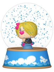 Снежный шар Funko Mini Glitter Globes: One Piece – Sanji (92279) (5,6 см)