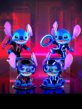 Коллекционные фигурки Stitch Tron Ares серия Cosbi слепой бокс 1 шт