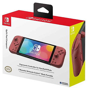  Hori Split Pad Compact (Apricot Red)   Nintendo Switch (NSW-398U)