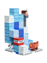 Конструктор Minecraft магнитный: Ледяные вершины, 48 деталей (MC17396)