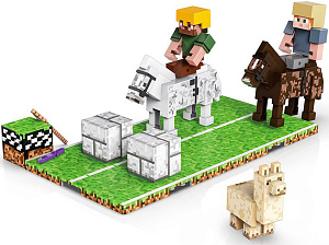 

Конструктор магнитный Minecraft – Гонки (46 деталей) (MC16797)