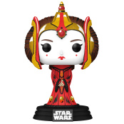 Фигурка Funko POP Star Wars Episode I: The Phantom Menace 25th – Queen Amidala (Retro) Exclusive Bobble-Head (706) (77955) (9,5 см) 