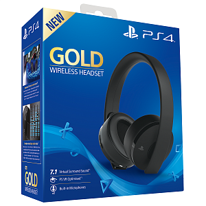 Наушники беспроводные Sony Gold Navy PS4/PS3/PS Vita (CUHYA-0080) Sony