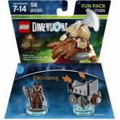 LEGO Dimensions Fun Pack - The Lord of the Ring (Gimli, Axe Chariot)