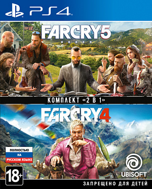 Комплект «Far Cry 4» + «Far Cry 5» (PS4) Ubisoft - фото 1