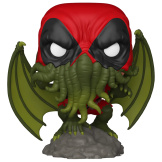 Фигурка Funko POP Plus Marvel: Deadpool - Limited Class Deadpool as Cthulhu  Bobble-Head (1491) (83984) (9,5 см)