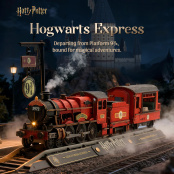 Конструктор деревянный Puremind: Harry Potter – Hogwarts Express [Wooden Scene] (1612)
