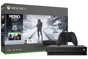 

Игровая консоль Xbox One X 1 ТБ + игра Metro: Исход (Exodus)