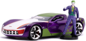 Машина с фигуркой Hollywood Rides – 2009 Chevy Corvette Stingray Concept W/Joker Figure (масштаб 1:24) (31199)