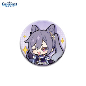 Значок Chibi Expressions Character Can Badge - Keqing