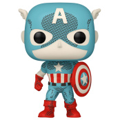 Фигурка Funko POP Marvel: D100 Retro - Captain America (Exc) (1319) (74479)