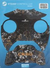 Комплект накладок CSGO Grey Camo для Steam Controller
