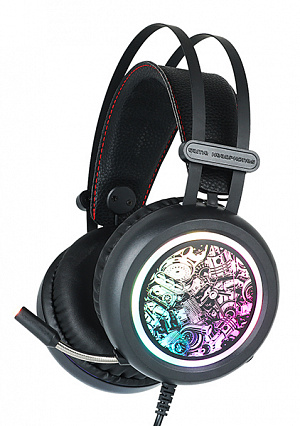 

Гарнитура Qumo Dragon War Triumph GHS 0014 проводная игровая с подсветкой