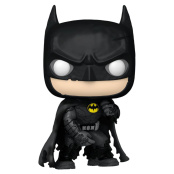 Фигурка Funko POP Movies: The Flash - Batman Battle Damaged (Keaton) (Exc) (1346) (66878)