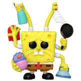 Фигурка Funko POP Premium Animation: SpongeBob SquarePants - SpongeBob Cleaning SDCC25 Exclusive (2001) (87948) (14,2 см)
