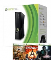 Xbox 360 250 GB “Game replay” + 3 игры:Tom Clancy's EndWar + Rise of the Argonauts + Last Remnat