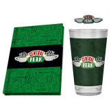 Набор подарочный ABYstyle Friends: Central Perk – Стакан (400 мл) + Значок + Записная книжка (ABYPCK252)