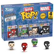 Фигурка Funko Bitty POP Marvel: Spider-Man – Spider-Man + Green Goblin + J. Jonah Jameson + Chase (секретная) (4 фигурки) (85701)