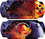 Наклейка PSP 3000 Взрыв планеты (PSP)