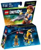 LEGO Dimensions Fun Pack - Lego Movie (Emmet, Emmet's Excavator)