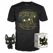 Набор Фигурка + Футболка Funko POP & Tee – Harry Potter: Sirius Black (размер M) (38972)