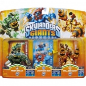 Skylanders Giants. Prism Break, Lightening Rod, Drill Sergeant