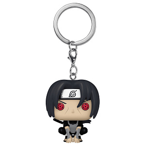 Брелок Funko Pocket POP Animation: Naruto Shippuden - Itachi Uchiha (Moonlit) (75554) Funko - фото 1