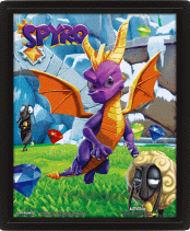 Постер 3D Pyramid – Spyro (Play Time) (20 x 25 см)