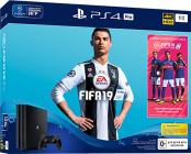 Sony PlayStation 4 Pro (1Tb) Black (CUH-7108В) + игра FIFA 19