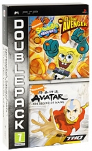 Spongebob Squarepants: The Yellow Avenger + Avatar: The Legend of Aang (PSP)