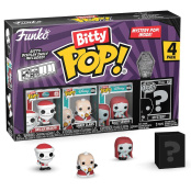 Фигурка Funko Bitty POP Disney TNBC S4 - Santa Jack / Sandy Claws / Sally / Mystery (1 of 4) (4PK) (73022)