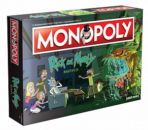 Настольная игра Монополия: Рик и Морти (Rick And Morty) Hobby World - фото 1