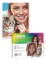 Картина по номерам Qbrix из любой фотографии  – Полноцвет 30x40