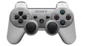 PS 3 Геймпад беспроводной Sony Dual Shock Silver (Не оригинал)