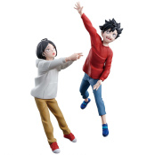 Фигурка-аниме Banpresto: Haikyu!! The Dumpster Battle – Kuroo & Kenma Prize Figure (89053) (11 см)